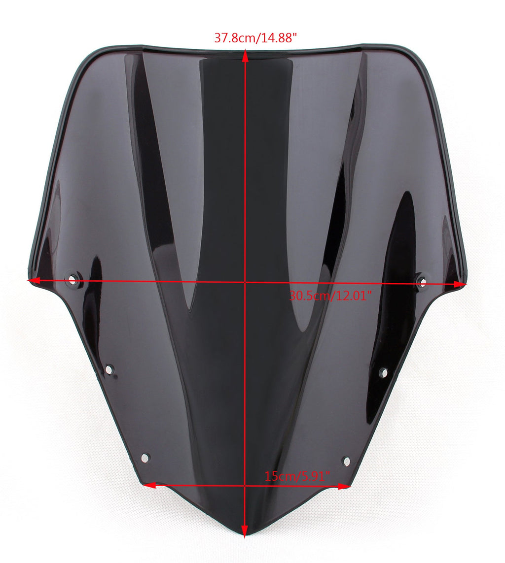 Windshield Windscreen Double Bubble For Yamaha FZ1 FZ1S 2006-2015