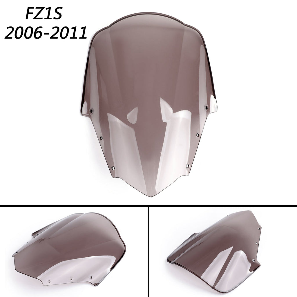 Windshield Windscreen Double Bubble For Yamaha FZ1 FZ1S 2006-2015