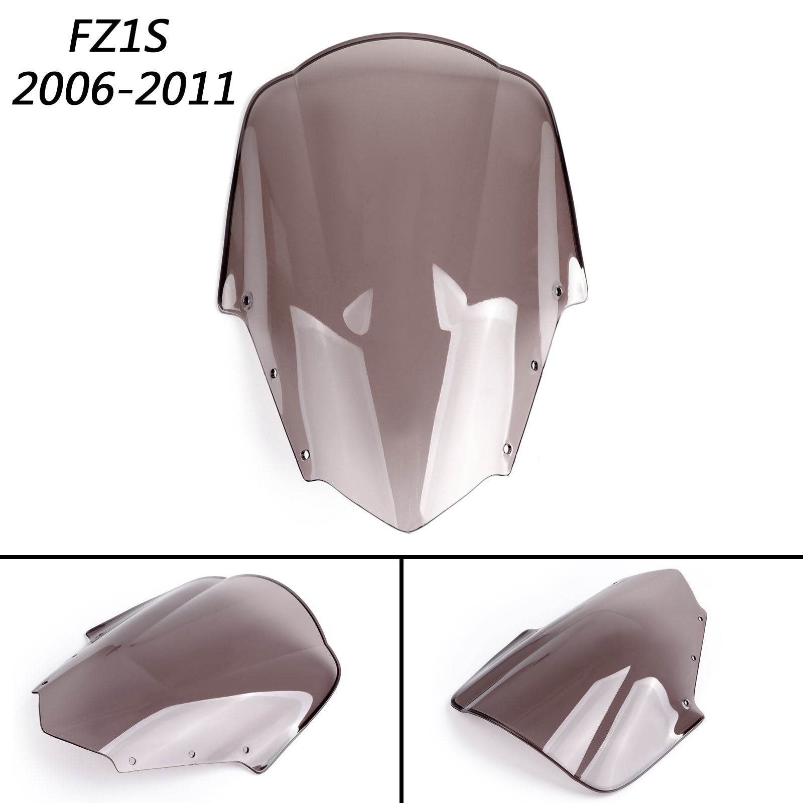 Windshield Windscreen Double Bubble For Yamaha FZ1 FZ1S 2006-2015