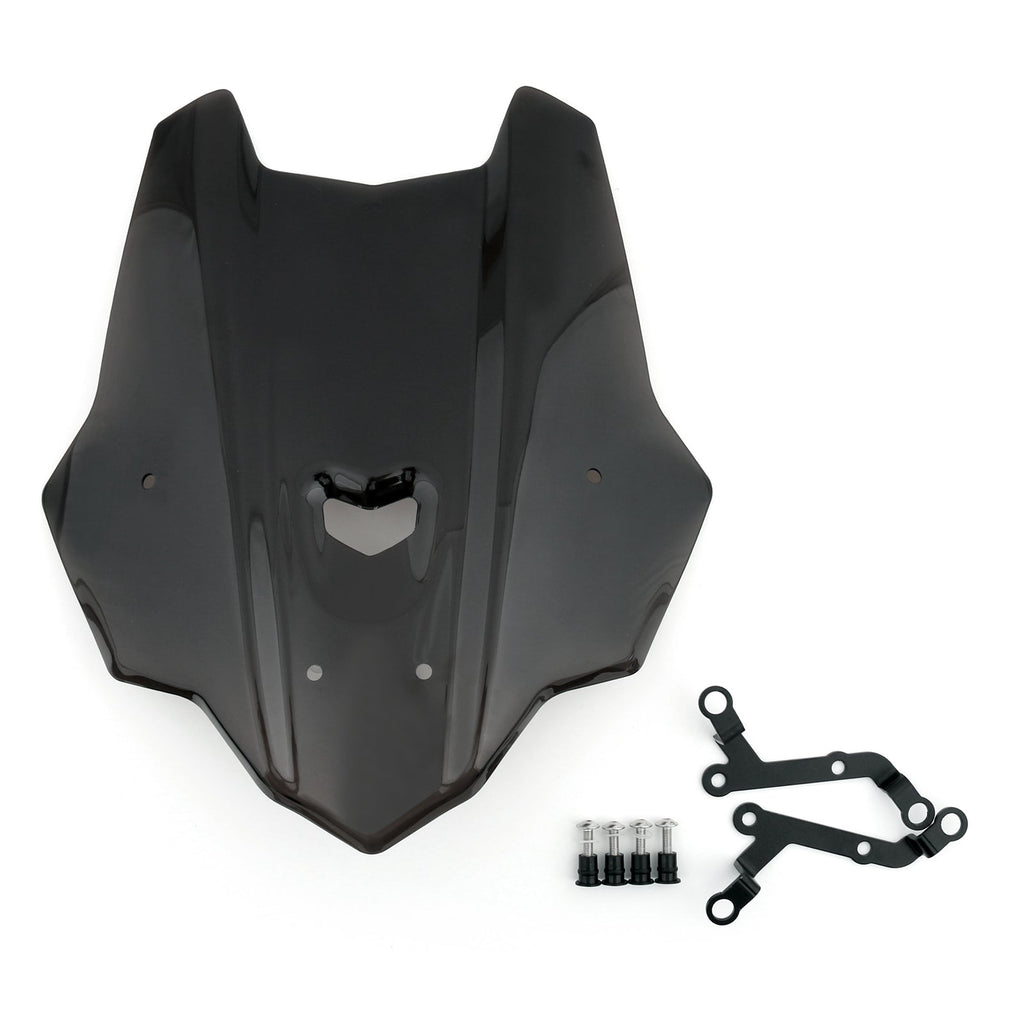 Windshield Windscreen + Bracket Double Bubble For Yamaha MT-10 (2016) 3 Color