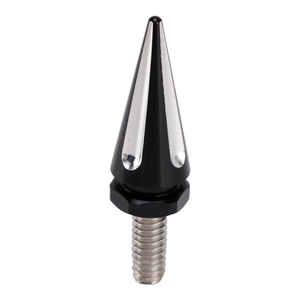 3 Spiked Windshield Bolts For Street Glide FLHX Electra Glide FLHT 14-24 Black
