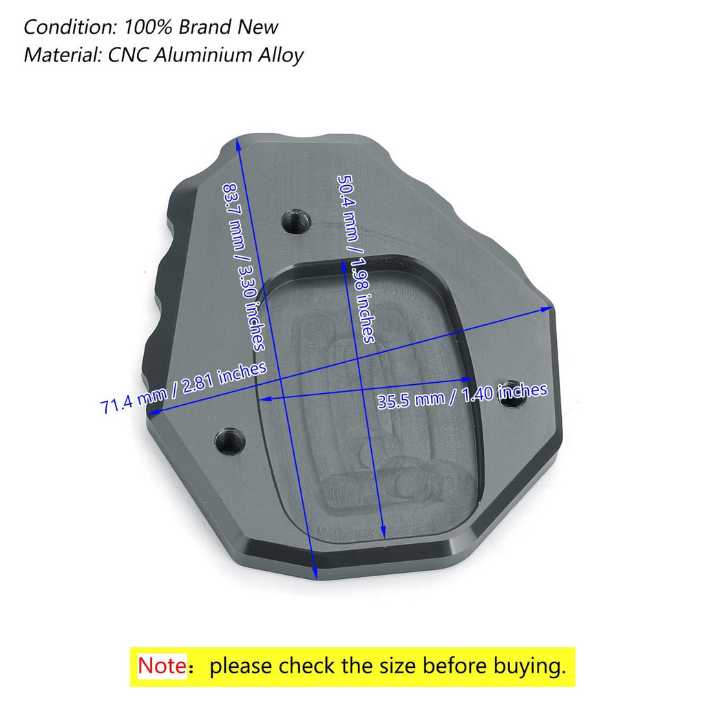 Extension Kickstand Enlarger Plate For HONDA CB500X 2019