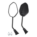 Black Rearview M8 Mirrors Left & Right For 2017-2022 Honda Dio 110 SCV110
