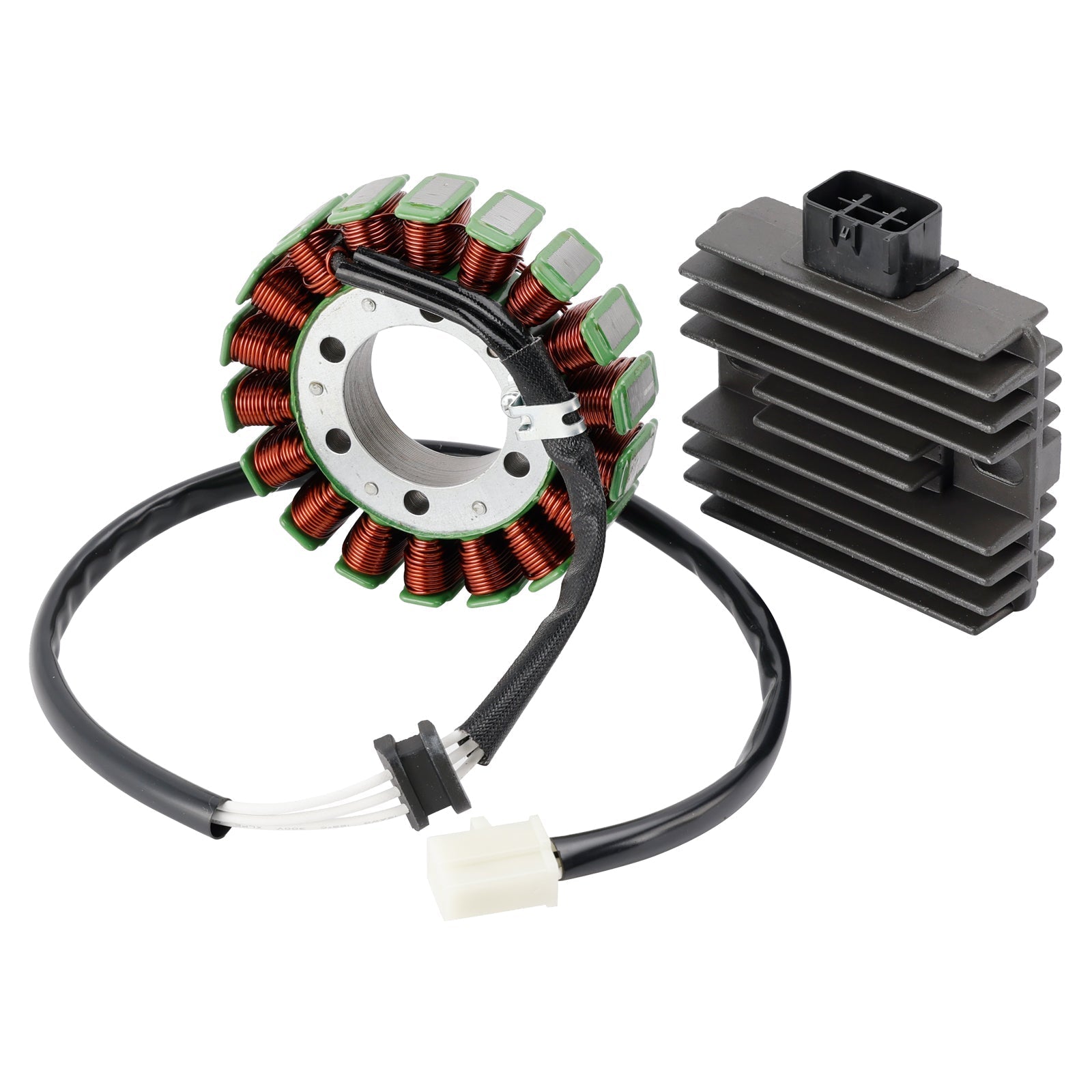 2006-2011 Kawasaki EX650 Ninja 650R Stator & Regulator Rectifier 21003-0041 21066-0705
