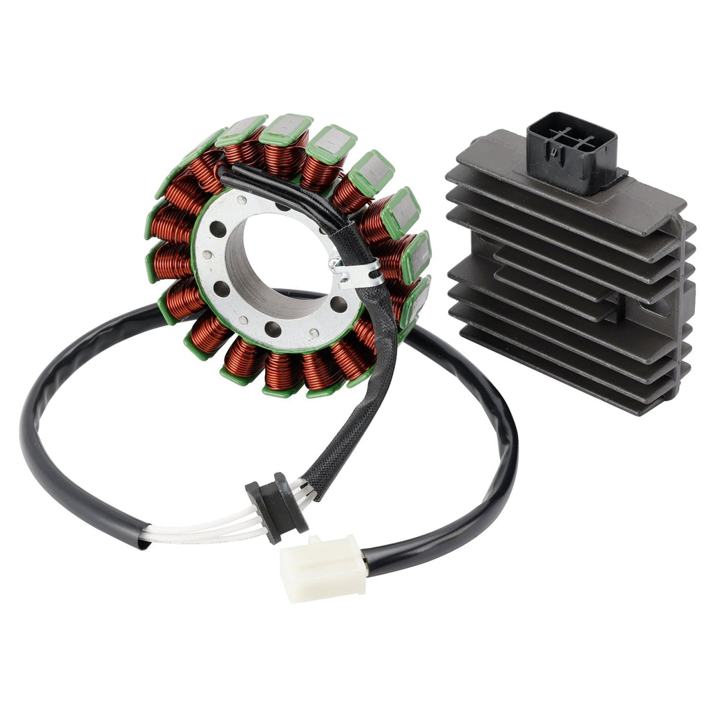 2007-2011 Kawasaki EX650 ER-6F Stator & Regulator Rectifier 21003-0041 21066-0705