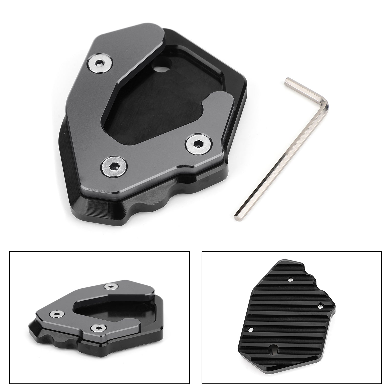 Kickstand Side Stand Extension Pad For Benelli Leoncino 500 BJ250 TNT25 BJ300