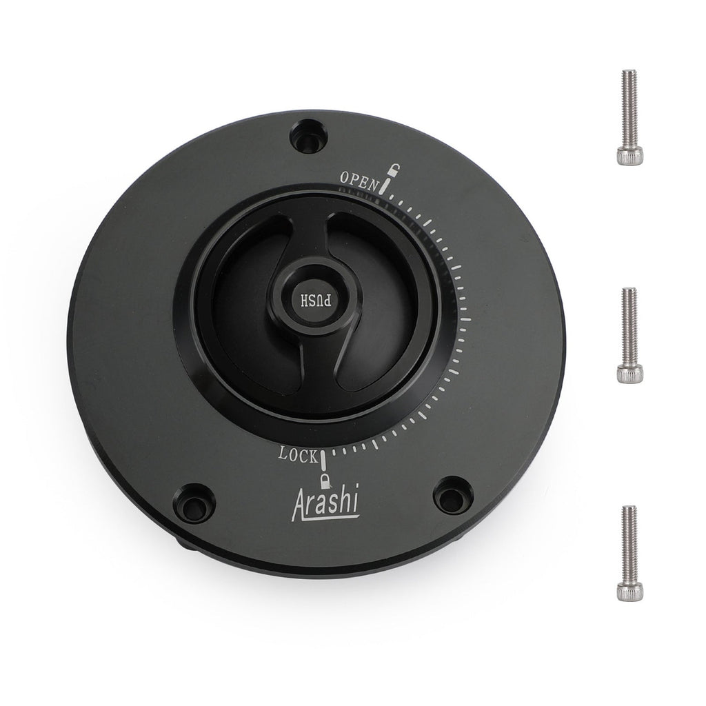 CNC Fuel Filler Cap Keyless For Honda VFR 750 800 F XL 700 1000 V CBR 1000 XX