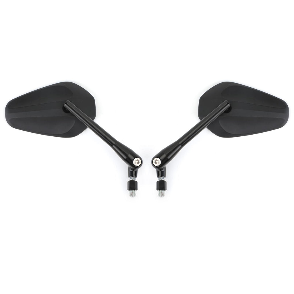 Pair M10 Rearview Mirror for Motorcycle Custom Cruiser Cafe Racer UNIVERSAL