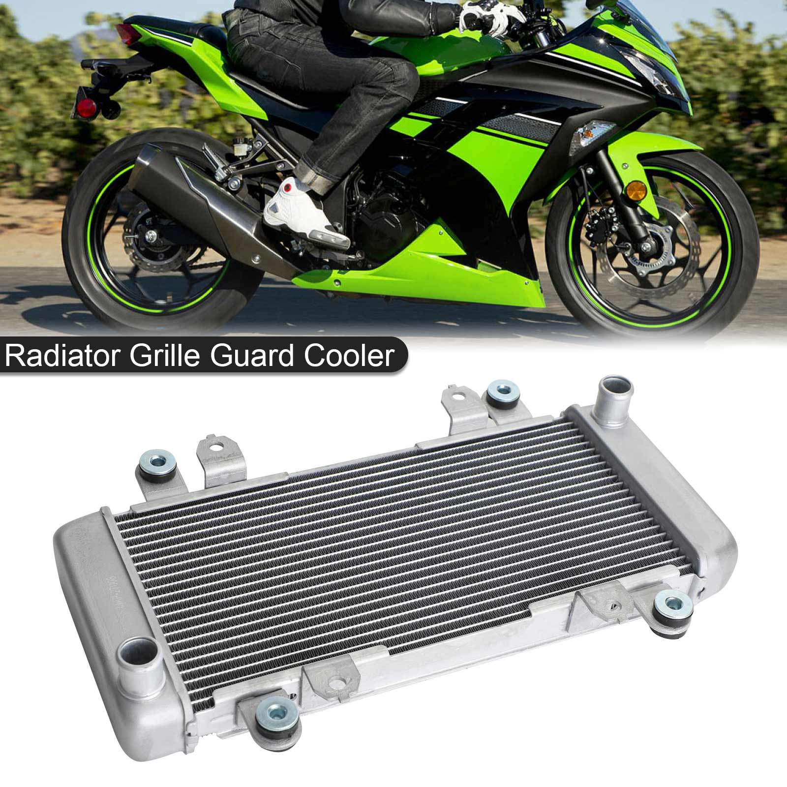 Radiator Guard Cooler Cooling For KAWASAKI NINJA 300 EX300 EX 300 2013-2017