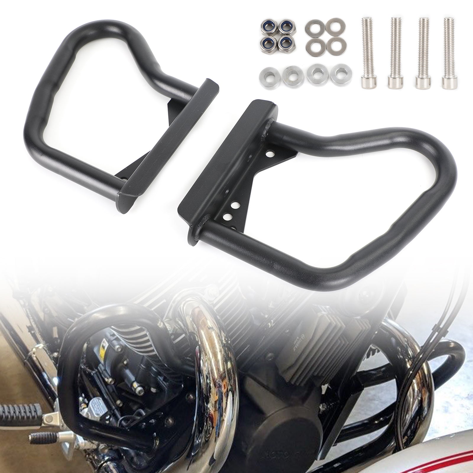 Bumper Engine Protection Guard Crash Bar For Moto Guzzi V7 II V7III V9 Series