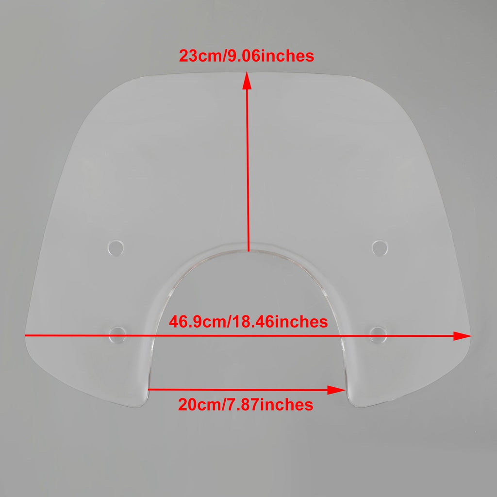 2014-2021 Vespa Primavera 150 ABS Motorcycle Windshield WindScreen