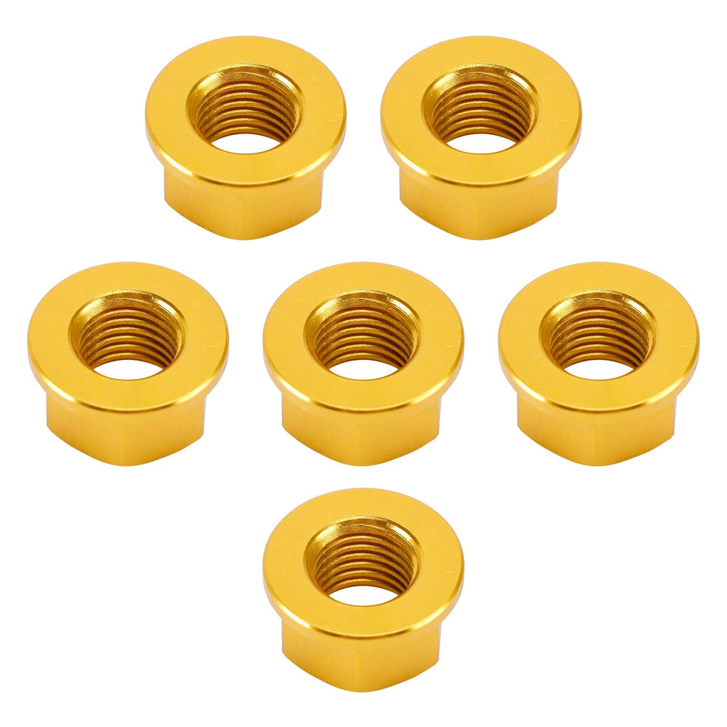 Sprocket Nut Kit M10x1.25 Gold For Aprilia RSV1000 Mille Tuono R SL1000 99-05