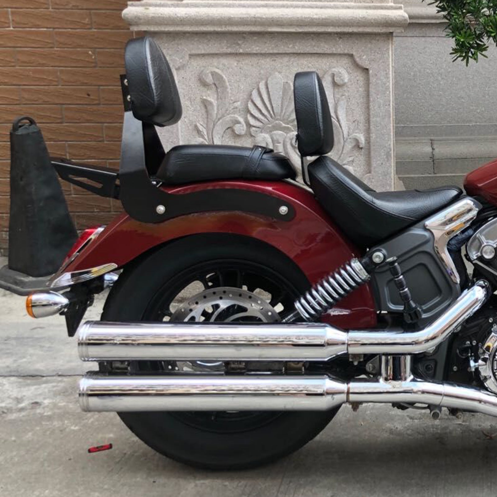 2014-2022 Indian Scout Sixty / Scout Passenger Sissy Bar Backrest Luggage Rack