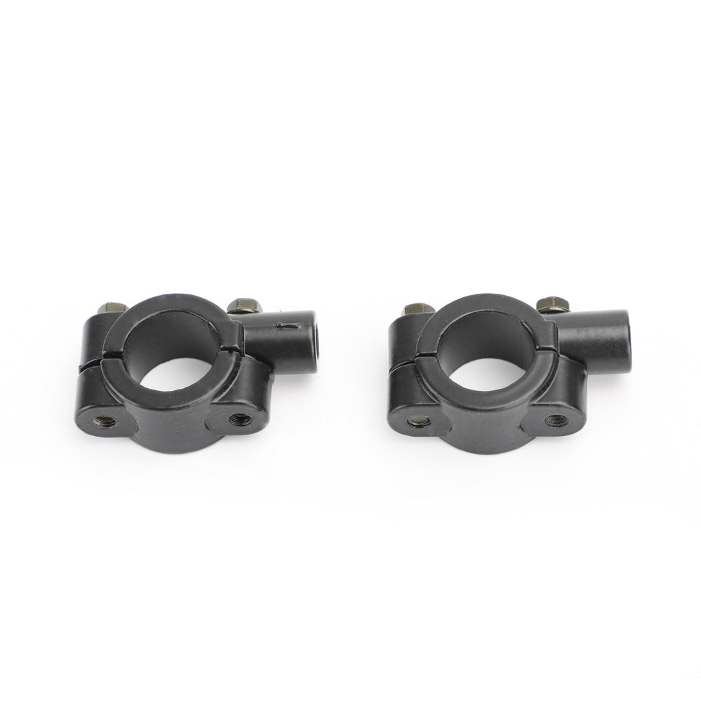 7/8'' Motorcycle Handlebar Mirror Adaptor Clamp Mount Bracket 8mm CW Aluminium