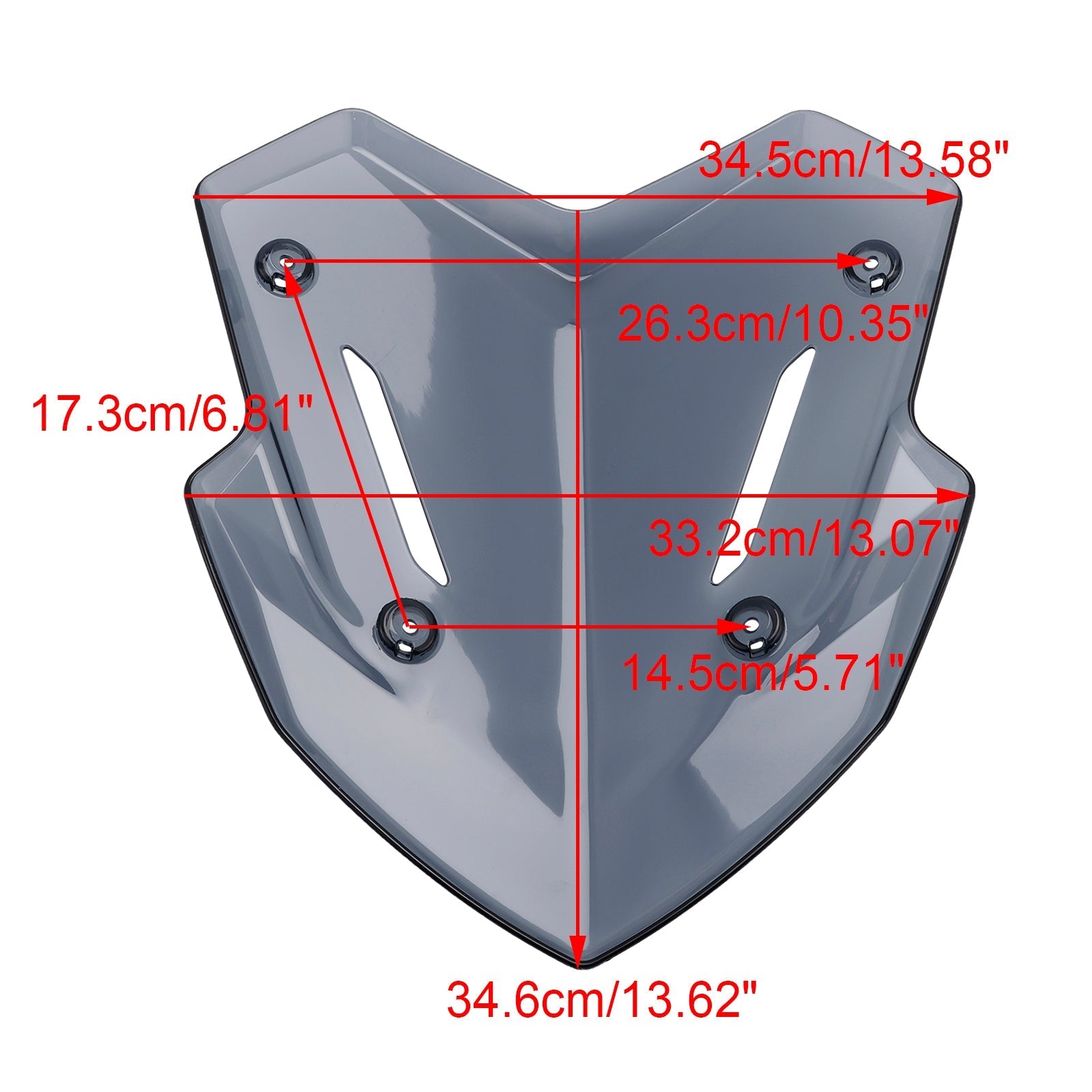 2025- KAWASAKI X-MAX 300 Windshield Windscreen