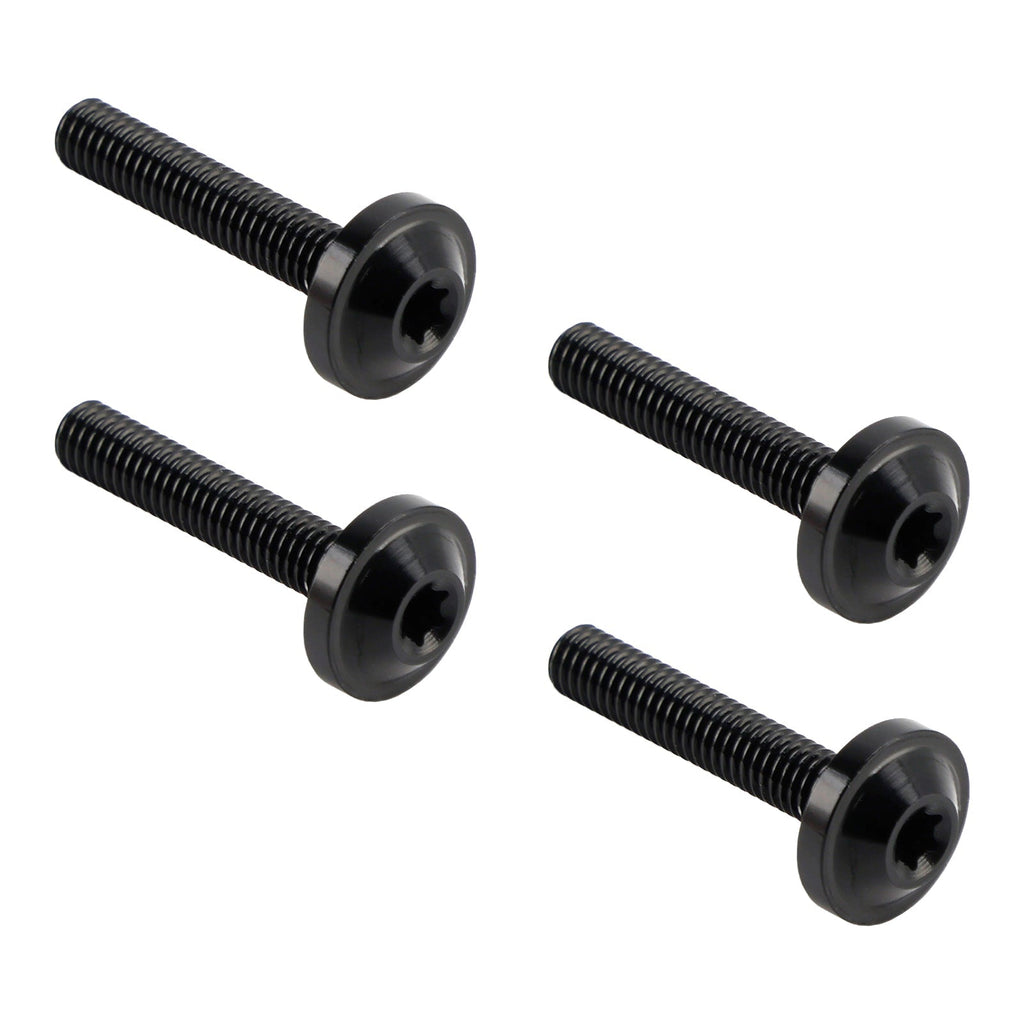 4x ALU Black Decorative Windshield Screws For Road Glide FLTR FLTRX 2015-2023