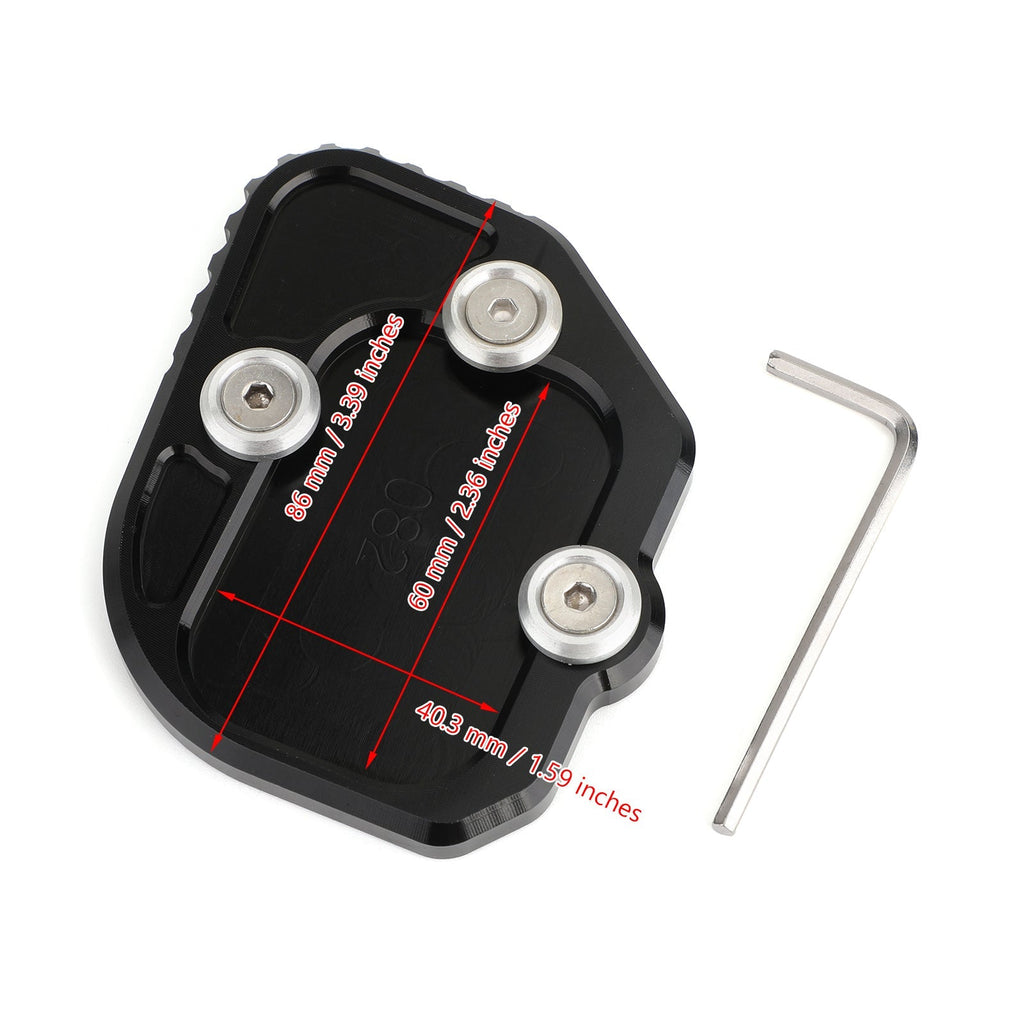 Kickstand Sidestand Enlarge Plate Pad for BMW C400X C400GT 2019 2020 2021
