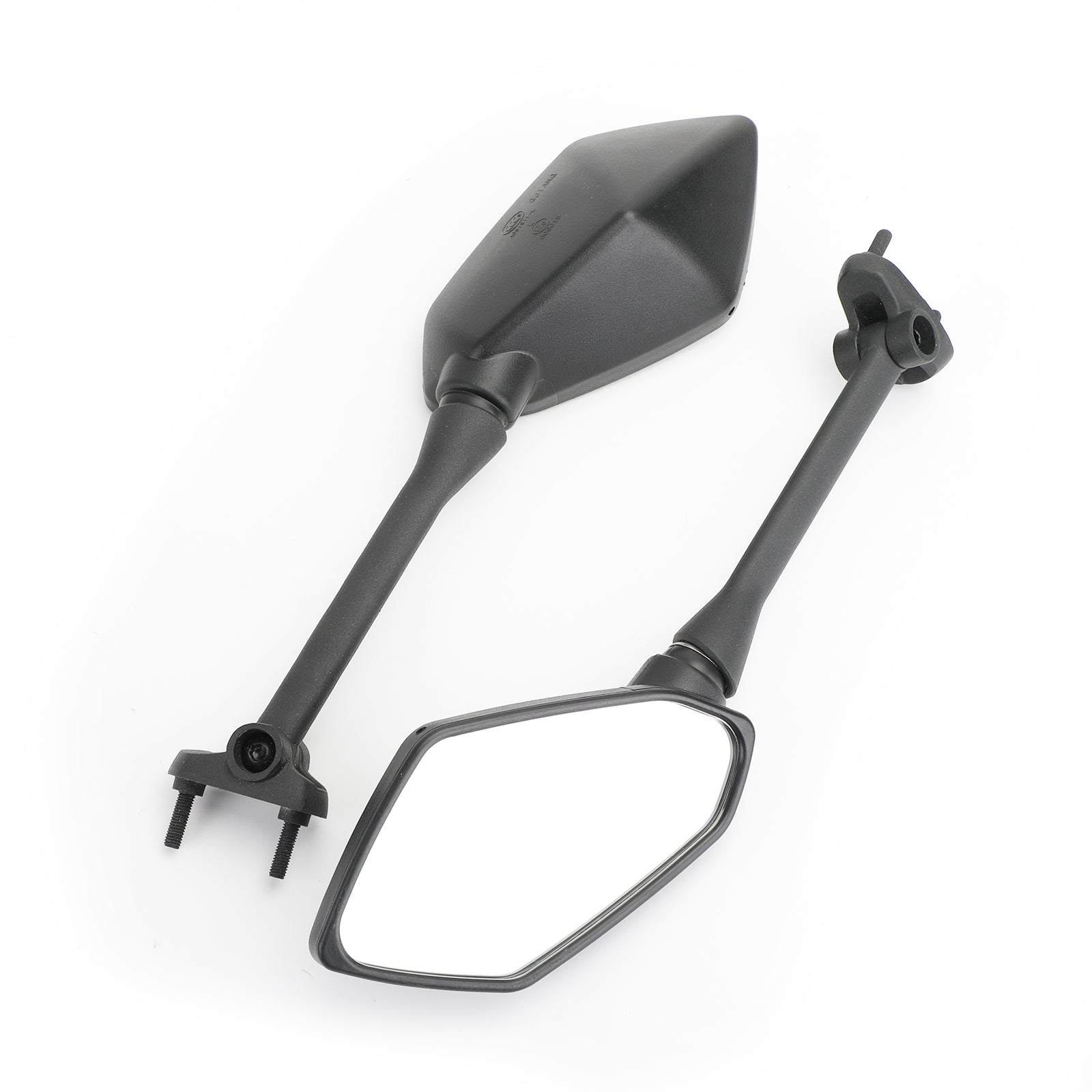 Side Mirrors Pair For Kawasaki ZX1000 EX400 EX650 Ninja 400R/650/1000 ER6F 09-17