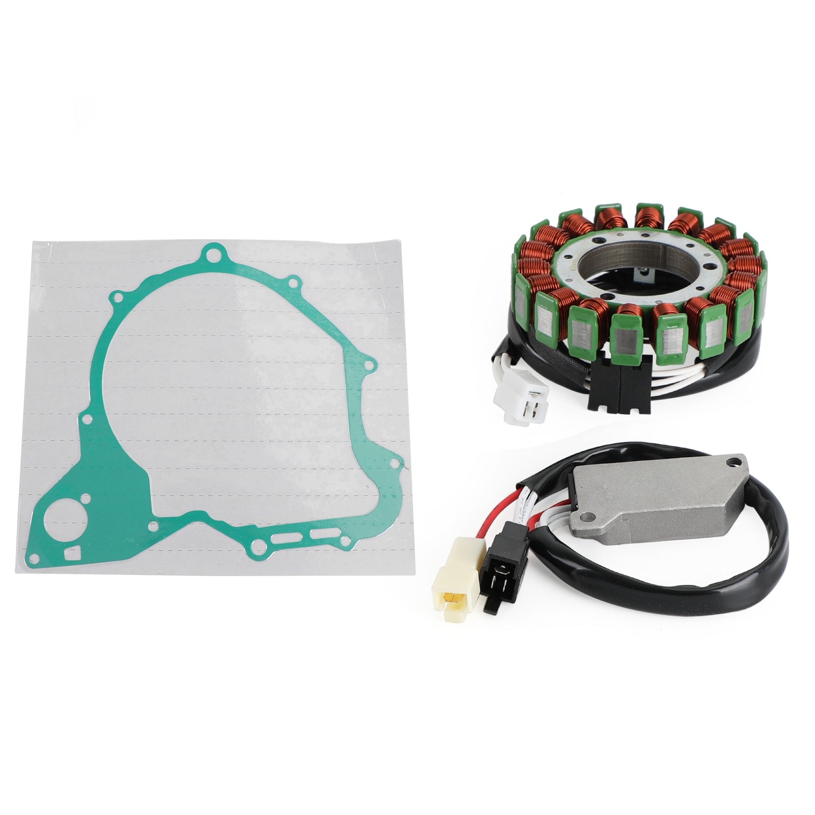 Magneto Stator+Voltage Rectifier+Gasket For Yamaha Virago XV 535 500 400 87-94