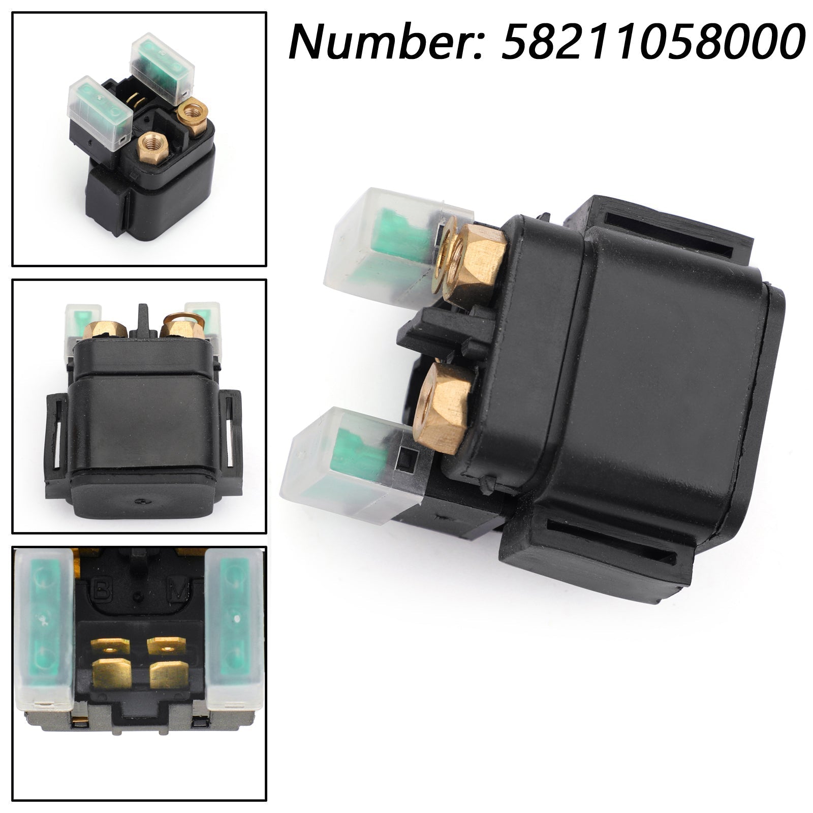 Starter Relay Solenoid Switch 58211058000 for ATV 505 SX 450 EXC 250 SX-F 12-13 Starter Relay Solenoid Switch 58211058000 FITS 250 SX-F 12-17 450 EXC 640 LC4