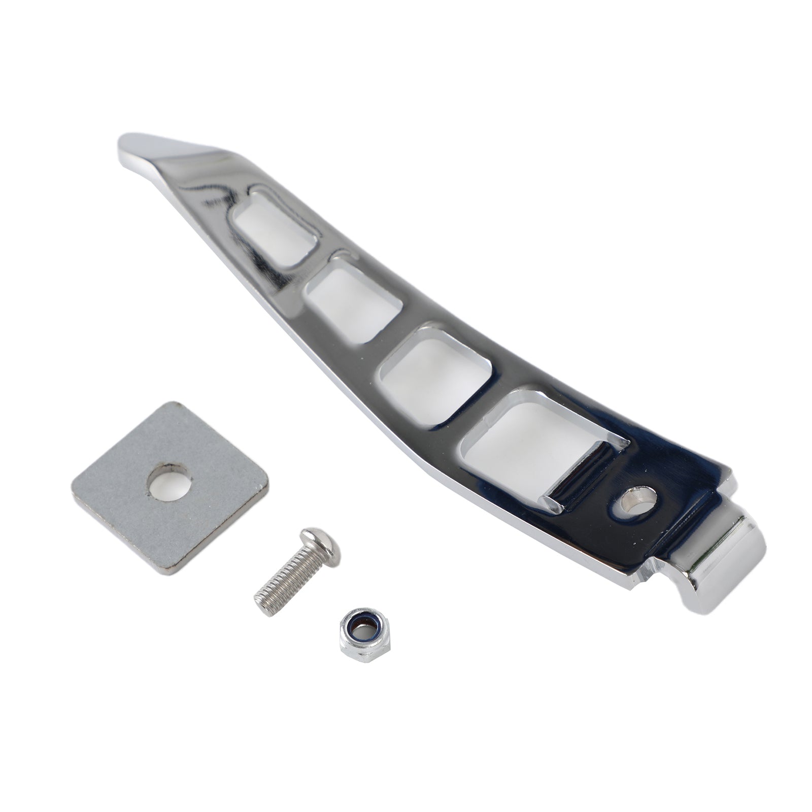 Motorcycle Stand Kickstand Extension Chrome Fit For Harley Dyna Glide 93-17