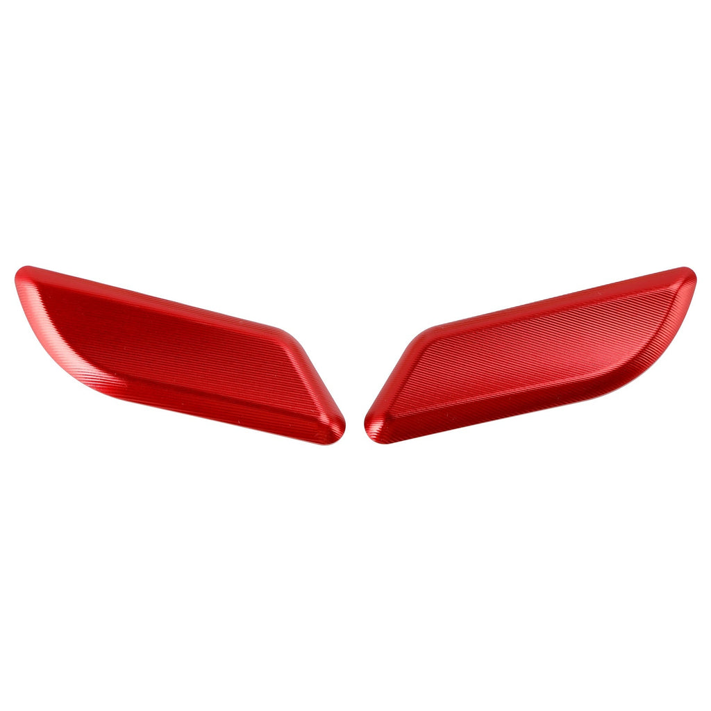 Billet Aluminum Mirror Block Off Plates for Ducati 959 1299 Panigale 2015-2019