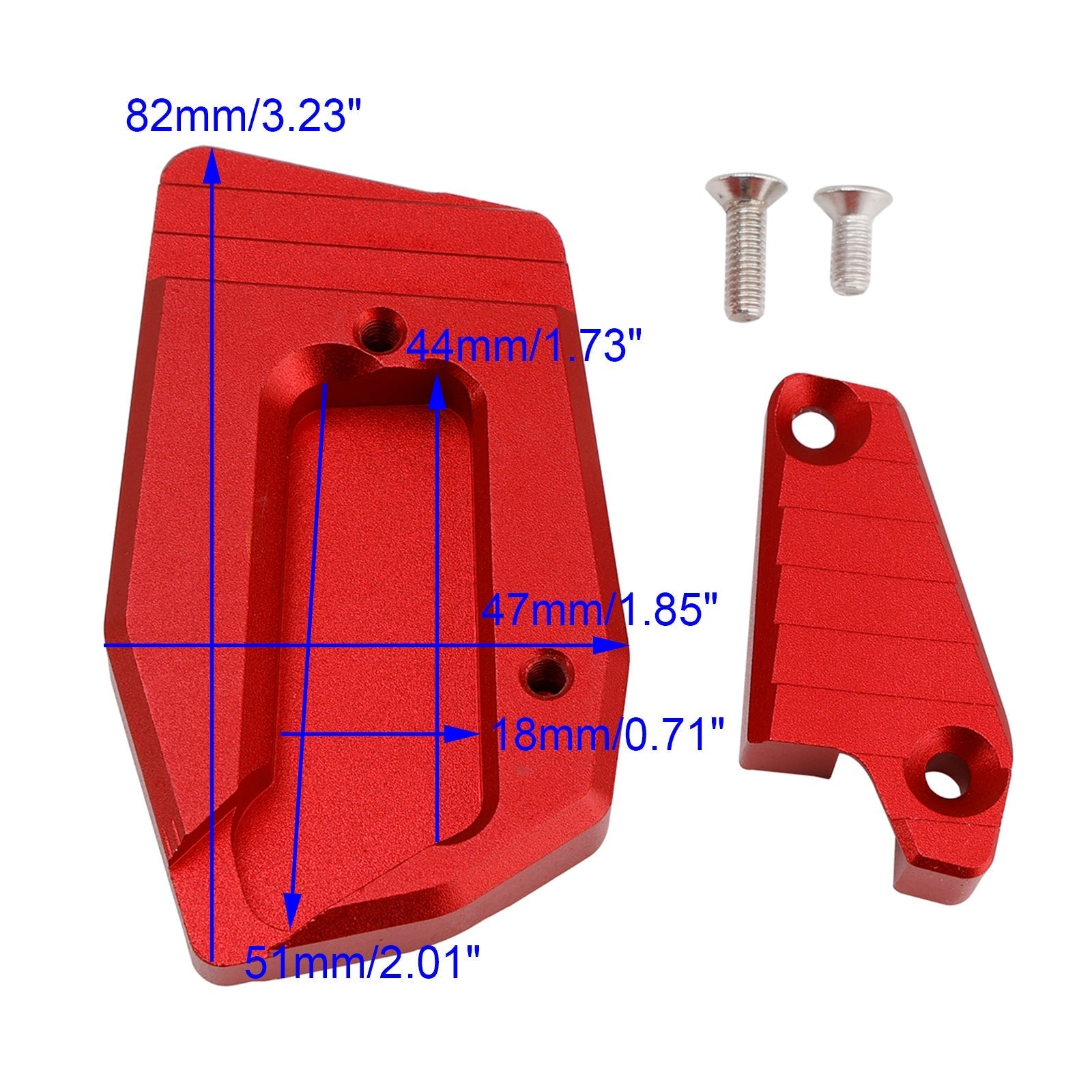 Extension Brake Foot Pedal Enlarger Pad fit for BMW BMW K1600B K1600GA 18-25