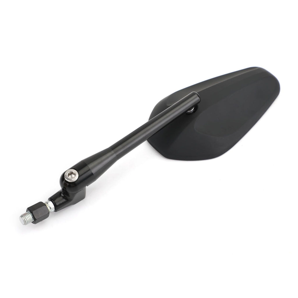 Pair M10 Rearview Mirror for Motorcycle Custom Cruiser Cafe Racer UNIVERSAL