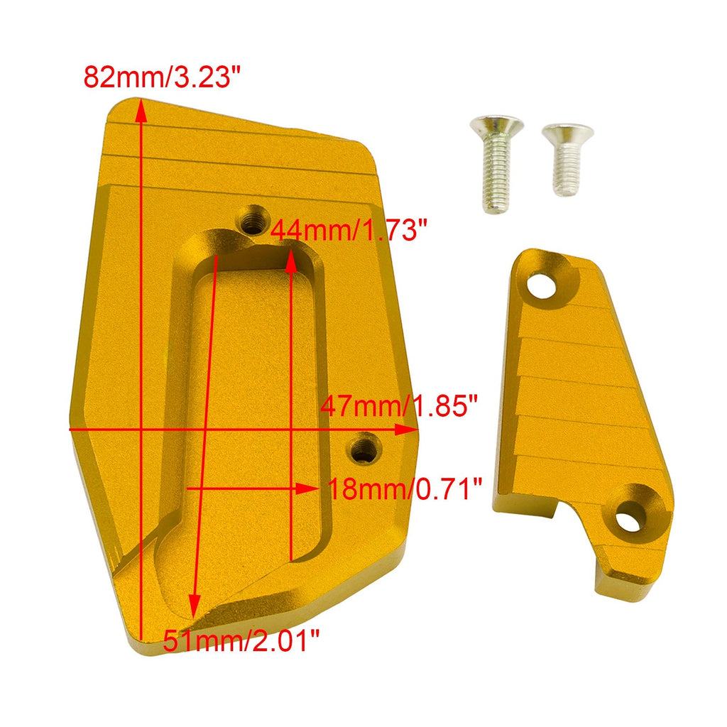 Extension Brake Foot Pedal Enlarger Pad fit for BMW BMW K1600B K1600GA 18-25