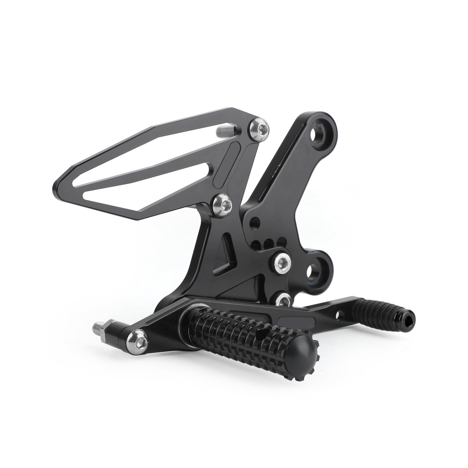 Rearsets Adjustable Foot Pegs Rest Fit for Kawasaki Ninja 250/400 2018-2022