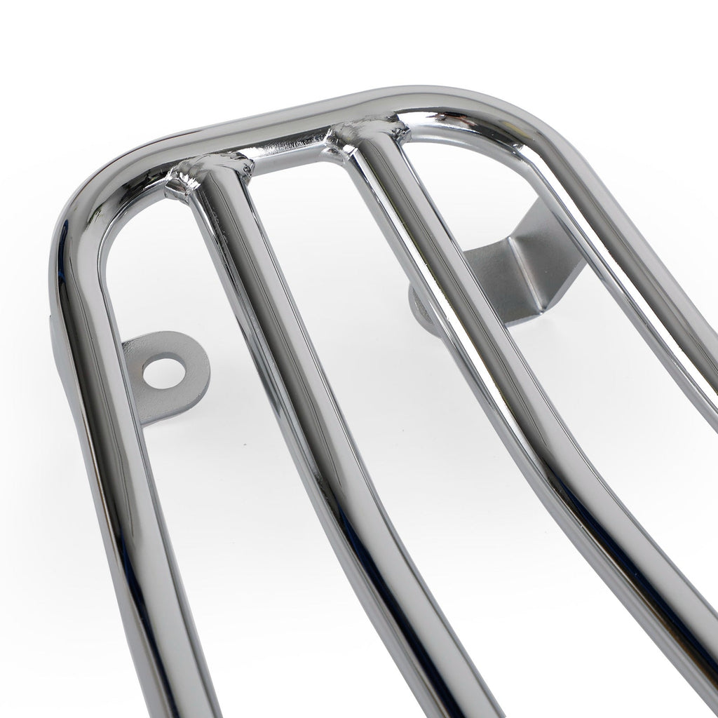 CHROME-PLATED FLOOR BOARD LUGGAGE CARRY SUPPORT RACK FOR VESPA GTS GTV GTL GT