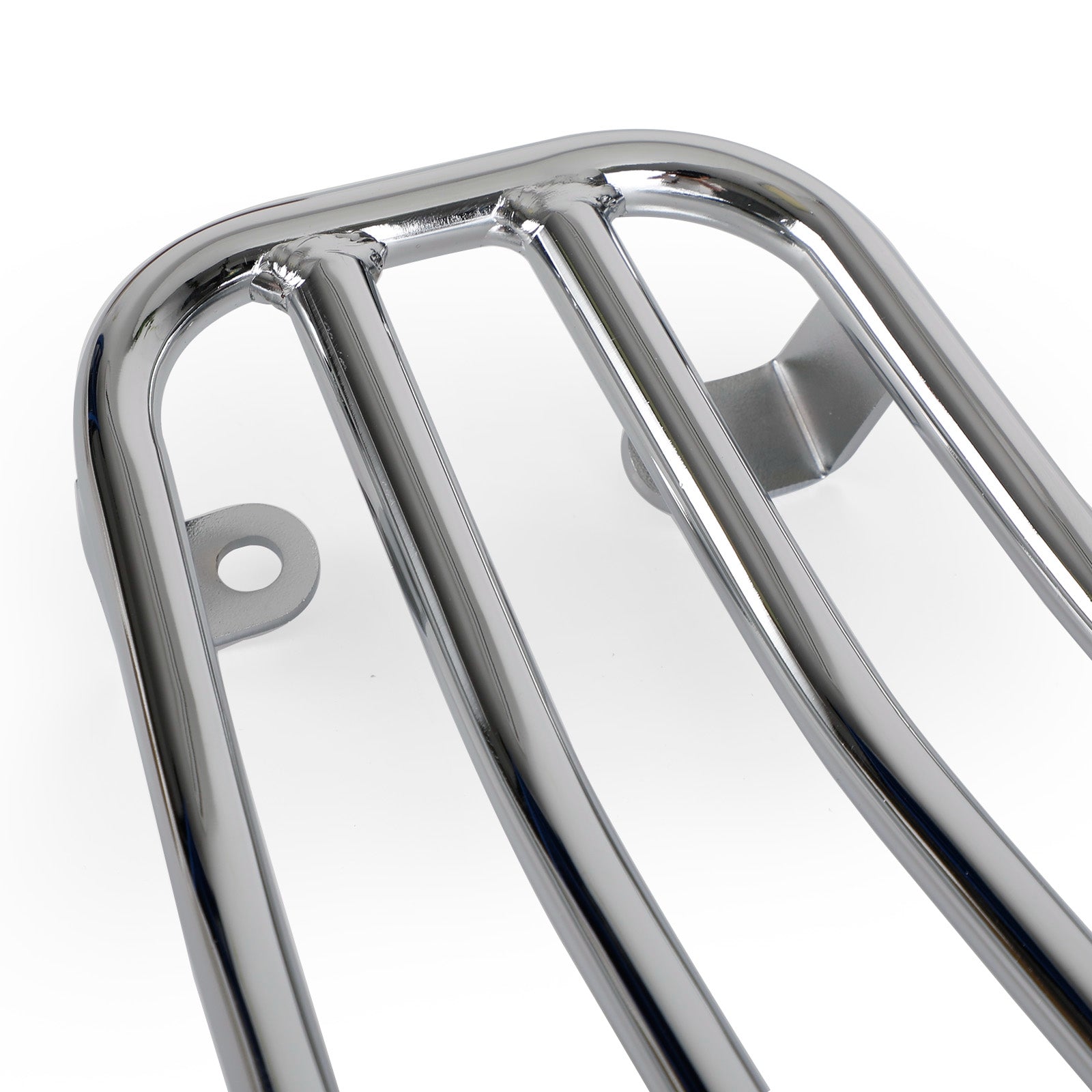 CHROME-PLATED FLOOR BOARD LUGGAGE CARRY SUPPORT RACK FOR VESPA GTS GTV GTL GT