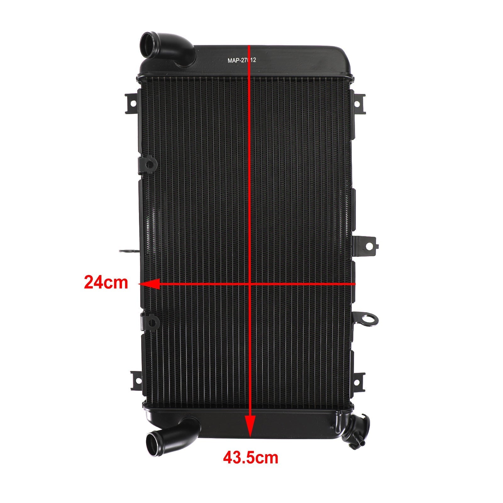 Aluminum Radiator Cooler Cooling Fit For Motorcycle Kawasaki Z900 2017-2025
