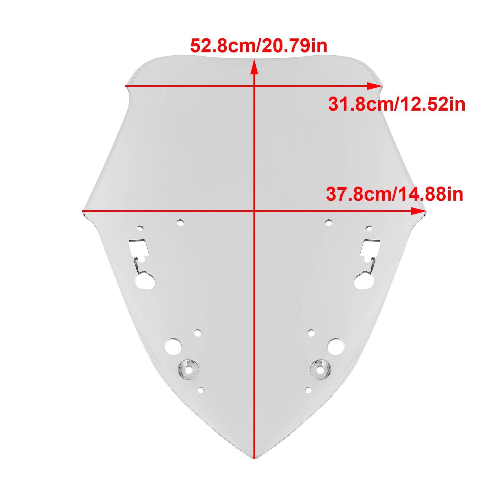 YAMAHA X-MAX 300 2017-2022 ABS Motorcycle Windshield WindScreen