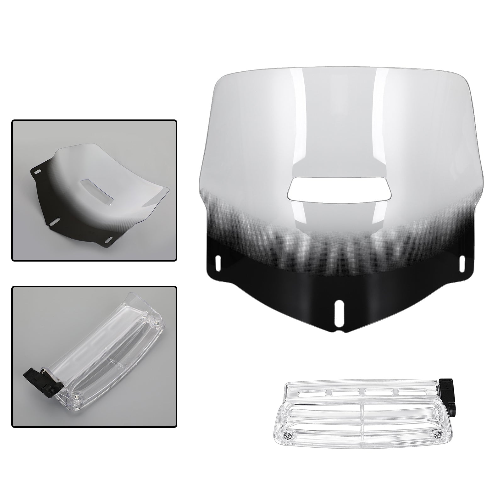 Windscreen Windshield With Vented for HONDA Goldwing 1800 GL1800 2001-2017