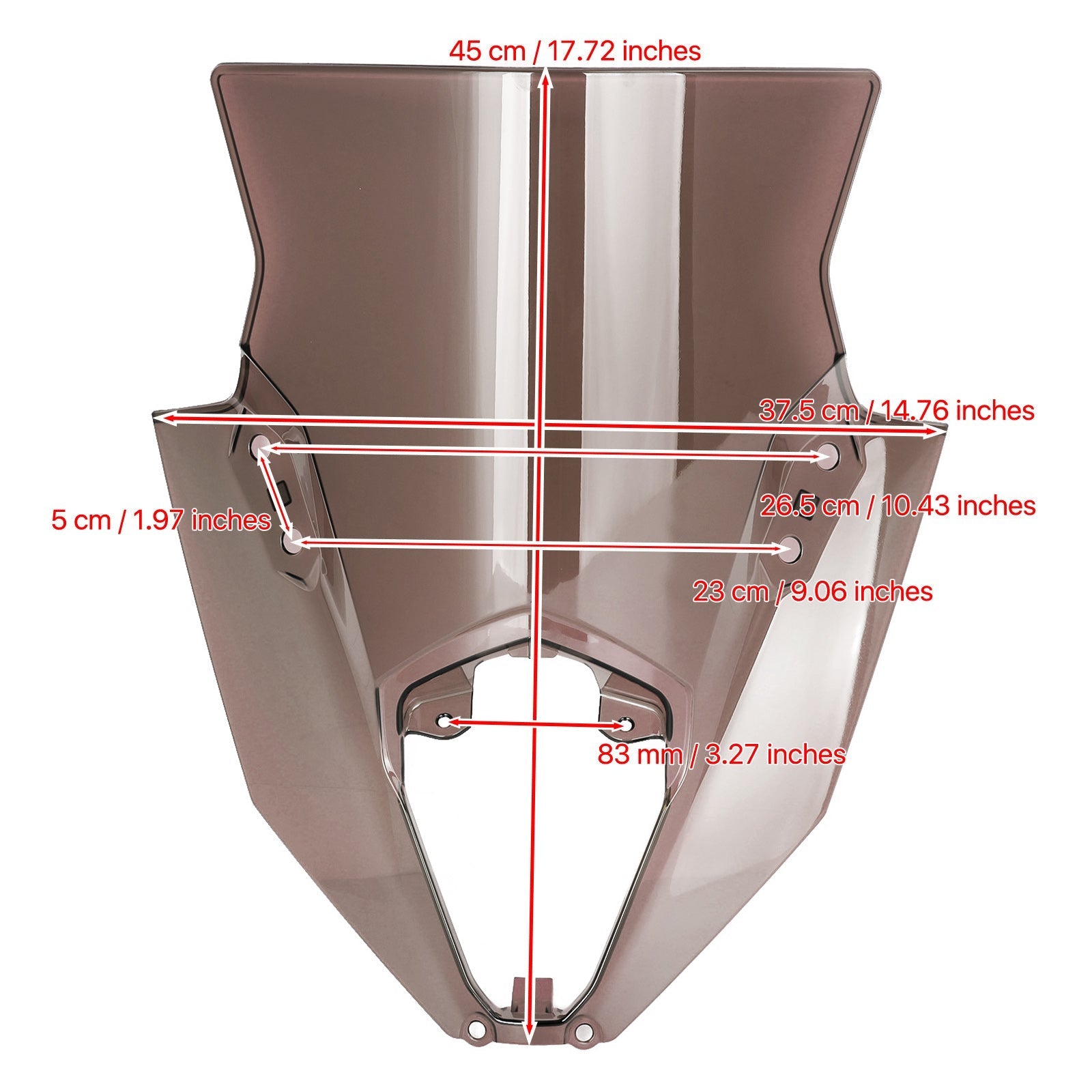 2020-2025 Kawasaki NINJA 650 ER6F Windshield Windscreen Protector