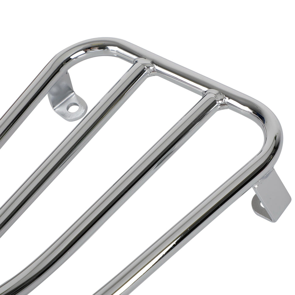 CHROME-PLATED FLOOR BOARD LUGGAGE CARRY SUPPORT RACK FOR VESPA GTS GTV GTL GT