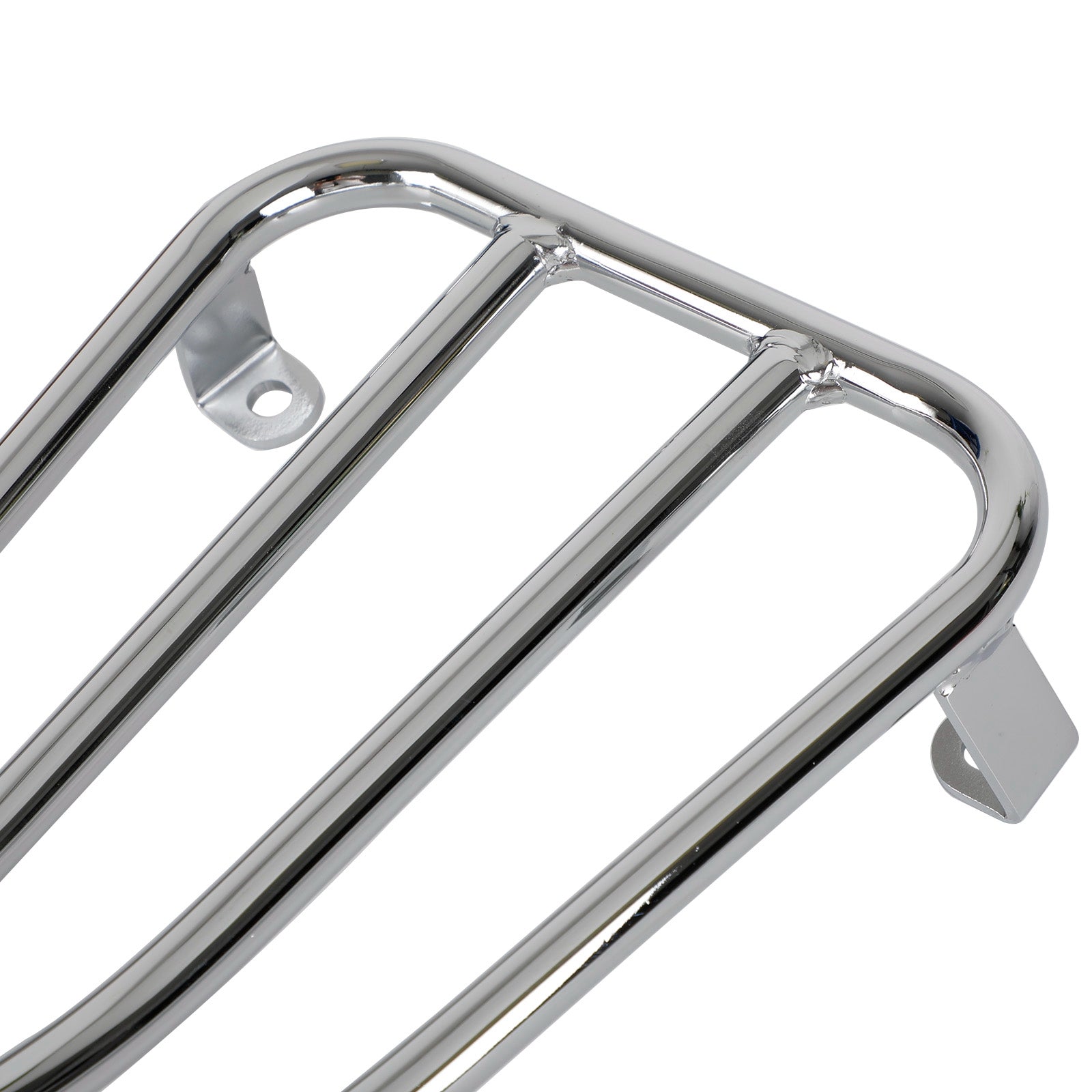 CHROME-PLATED FLOOR BOARD LUGGAGE CARRY SUPPORT RACK FOR VESPA GTS GTV GTL GT