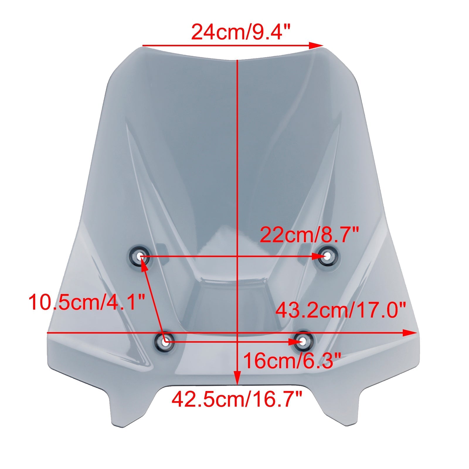 2024-2025 BMW R1300GS ADV Windshield WindScreen
