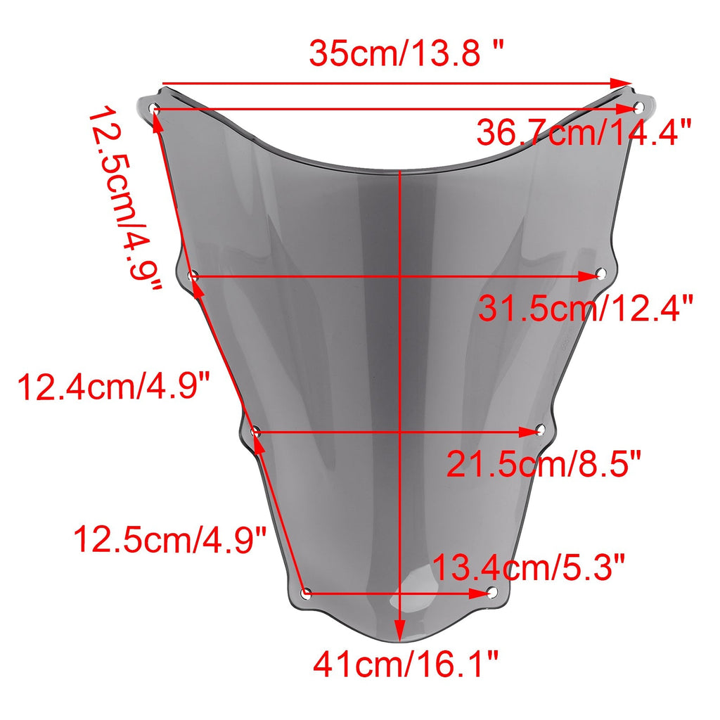 Windshield WindScreen fit for Aprilia RSV1000 2003-2006