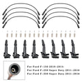 8x Ignition Coil+16x Spark Plug+8x Wire UF631 UF639 For Ford F150 6.2L 10-17