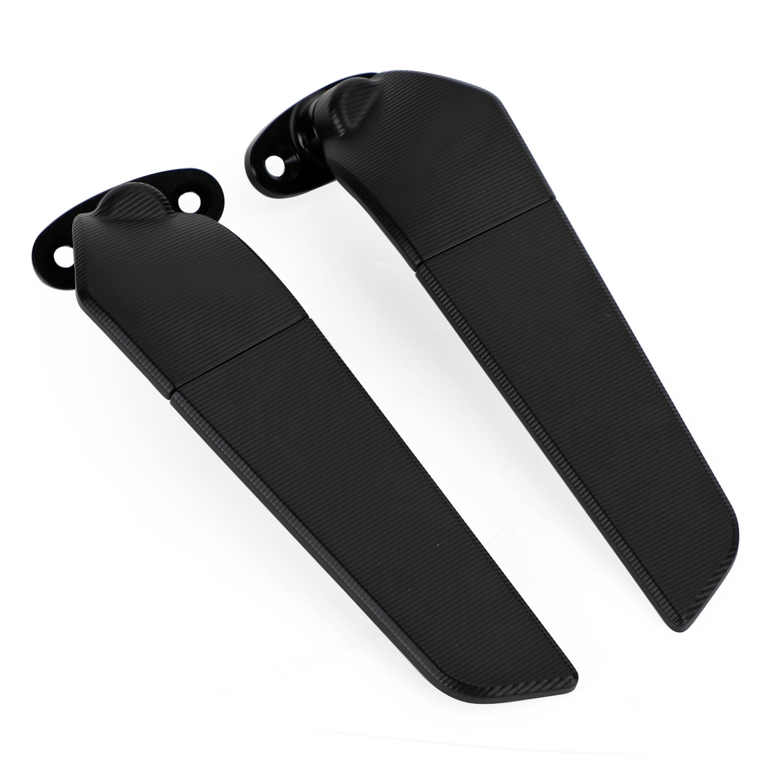 Swivel Wing Fin Rearview Mirrors For Honda CBR 250 500 600 900 929 954 1000 RR