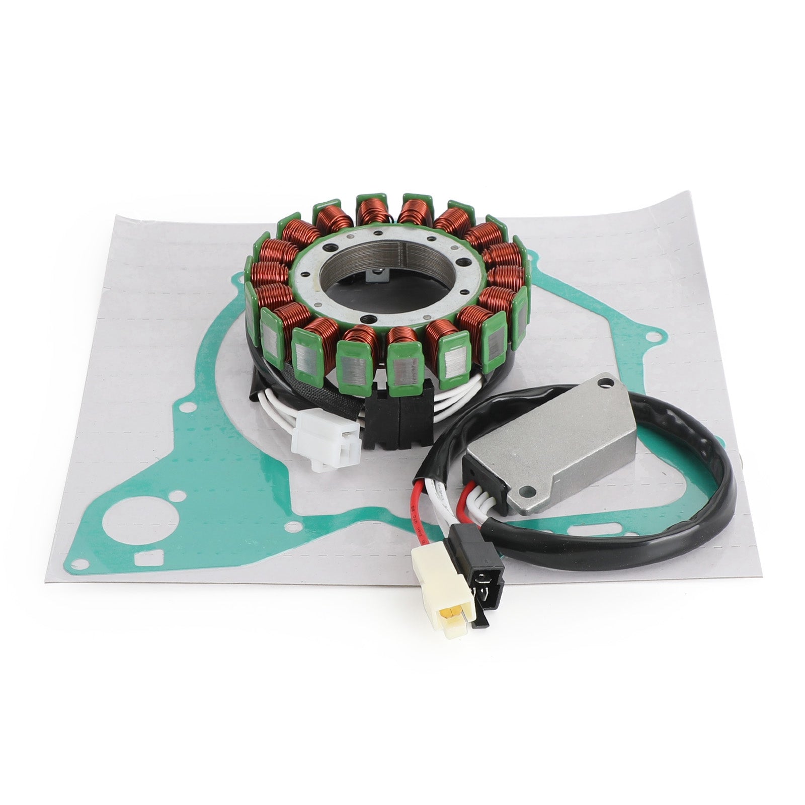 Magneto Stator+Voltage Rectifier+Gasket For Yamaha Virago XV 535 500 400 87-94