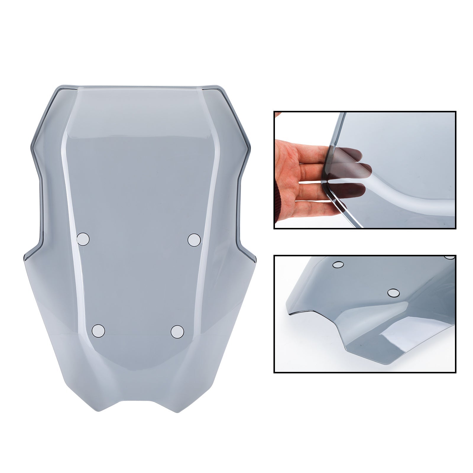 ABS Plastic Motorcycle Windshield WindScreen fit for BMW C400X 2018-2021