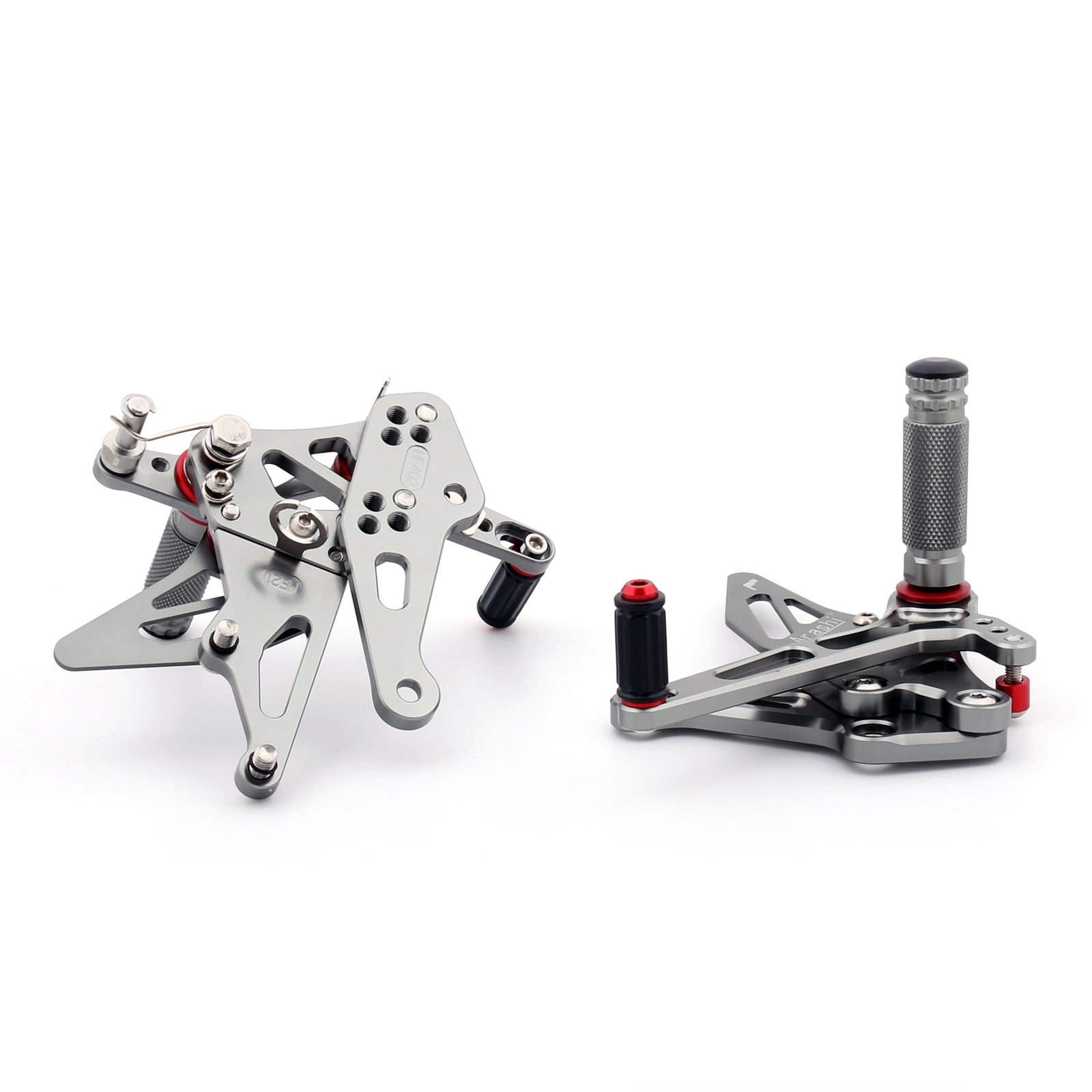 CNC Adjustable Rearsets Rear Set Foot pegs For 2010-2017 Kawasaki Z1000