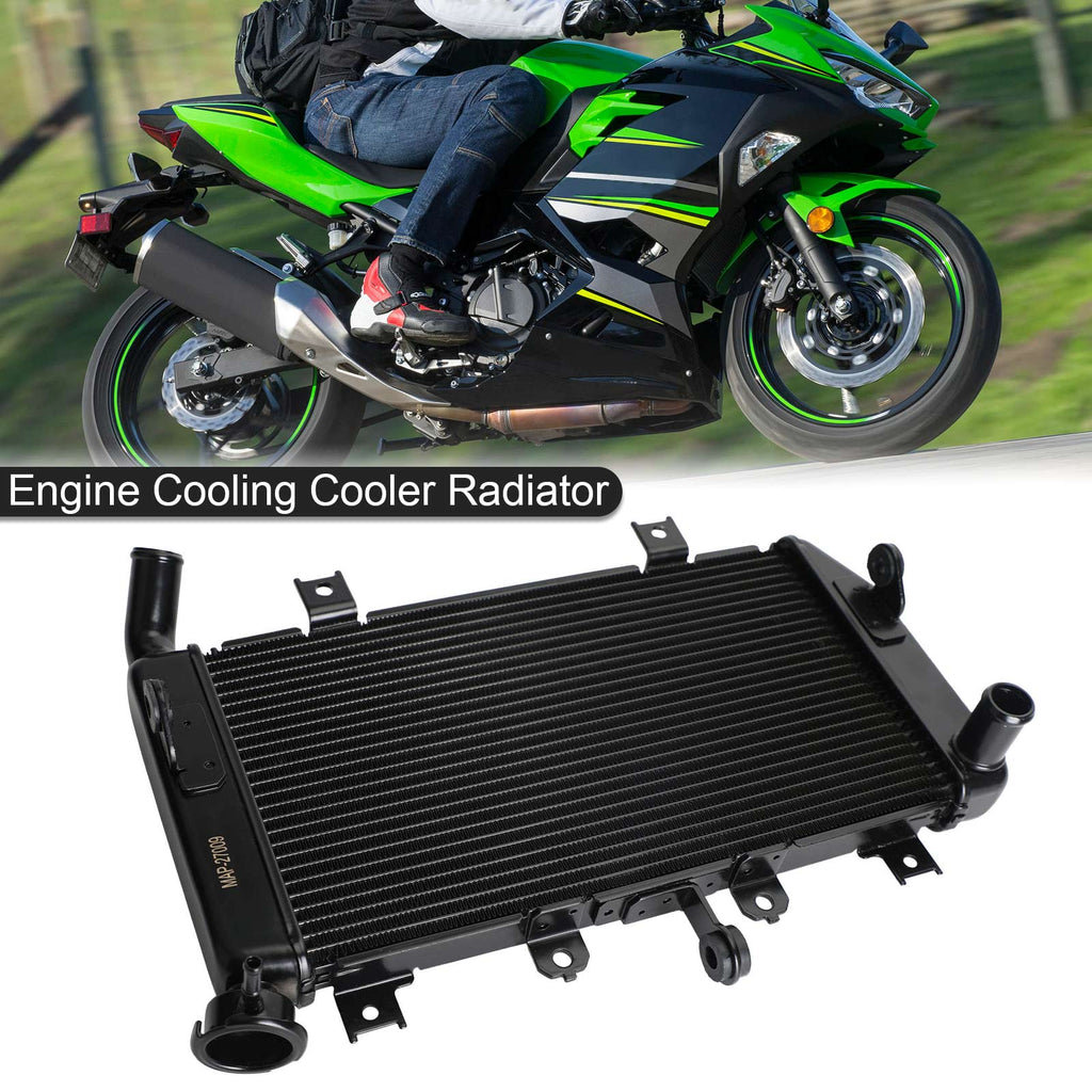 2018-2025 Kawasaki Ninja 400 / 2024-2025 Ninja 500 Aluminum Engine Cooling Cooler Radiator