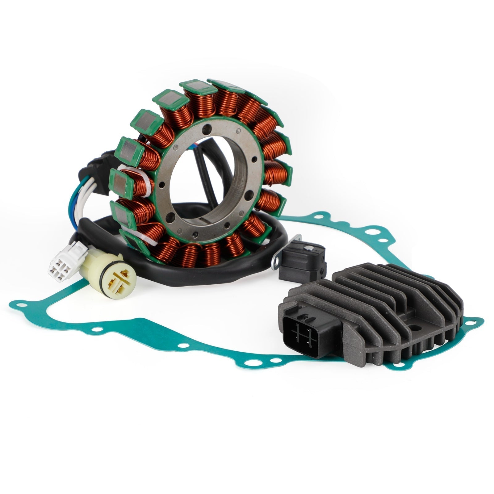 Generator Stator Regulator Rectifier Gasket Set For Yamaha Rhino 450 2006-2009 Fedex Express