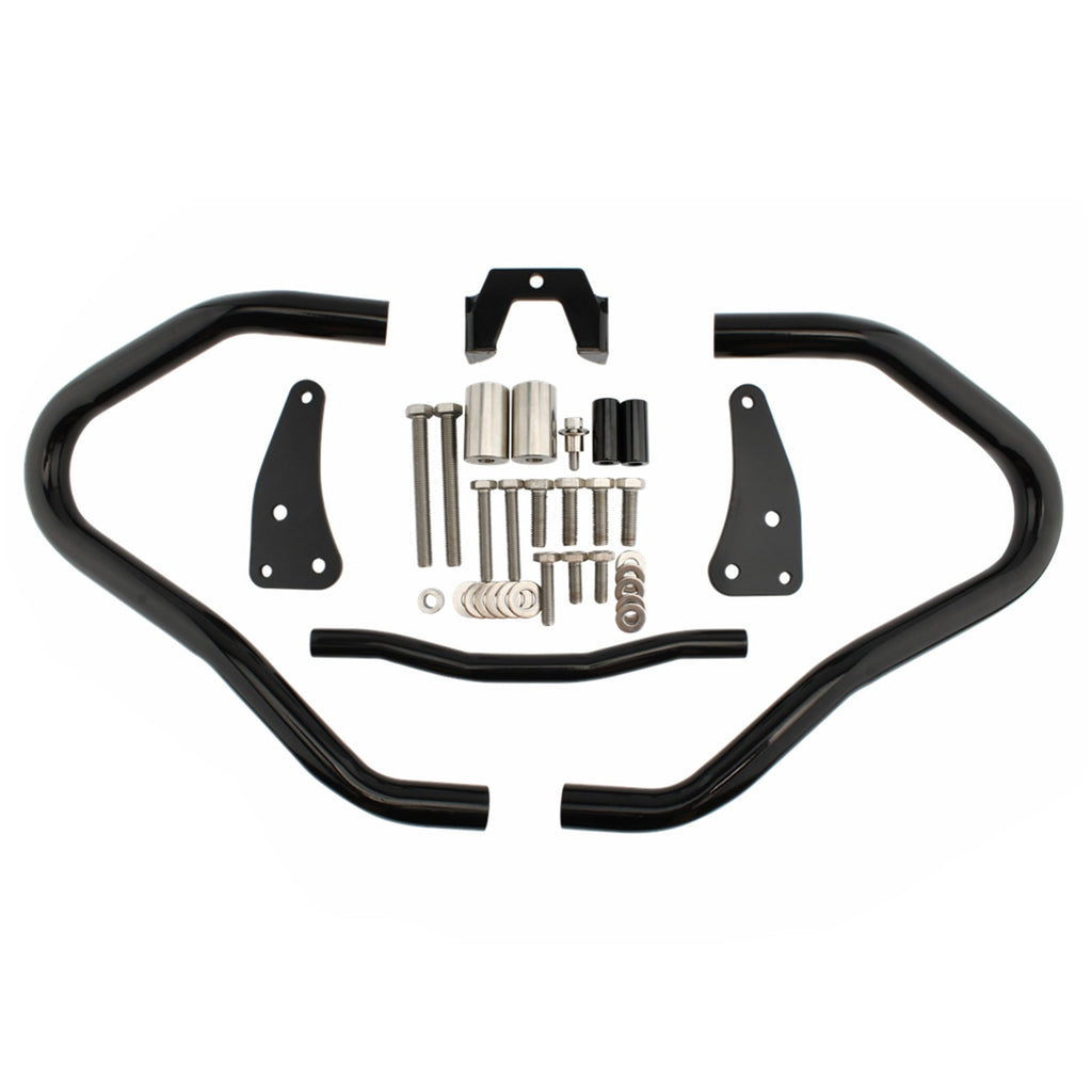 Engine Guard Crash Bar Frame Protect Bumper Black For Bmw R18 Classic 20-21