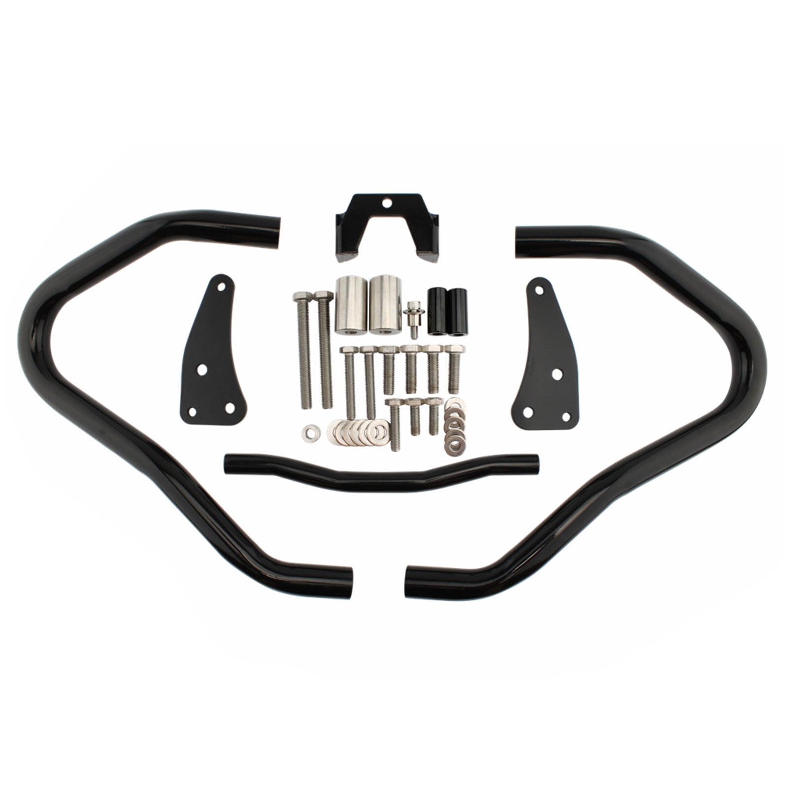 Engine Guard Crash Bar Frame Protect Bumper Black For Bmw R18 Classic 20-21