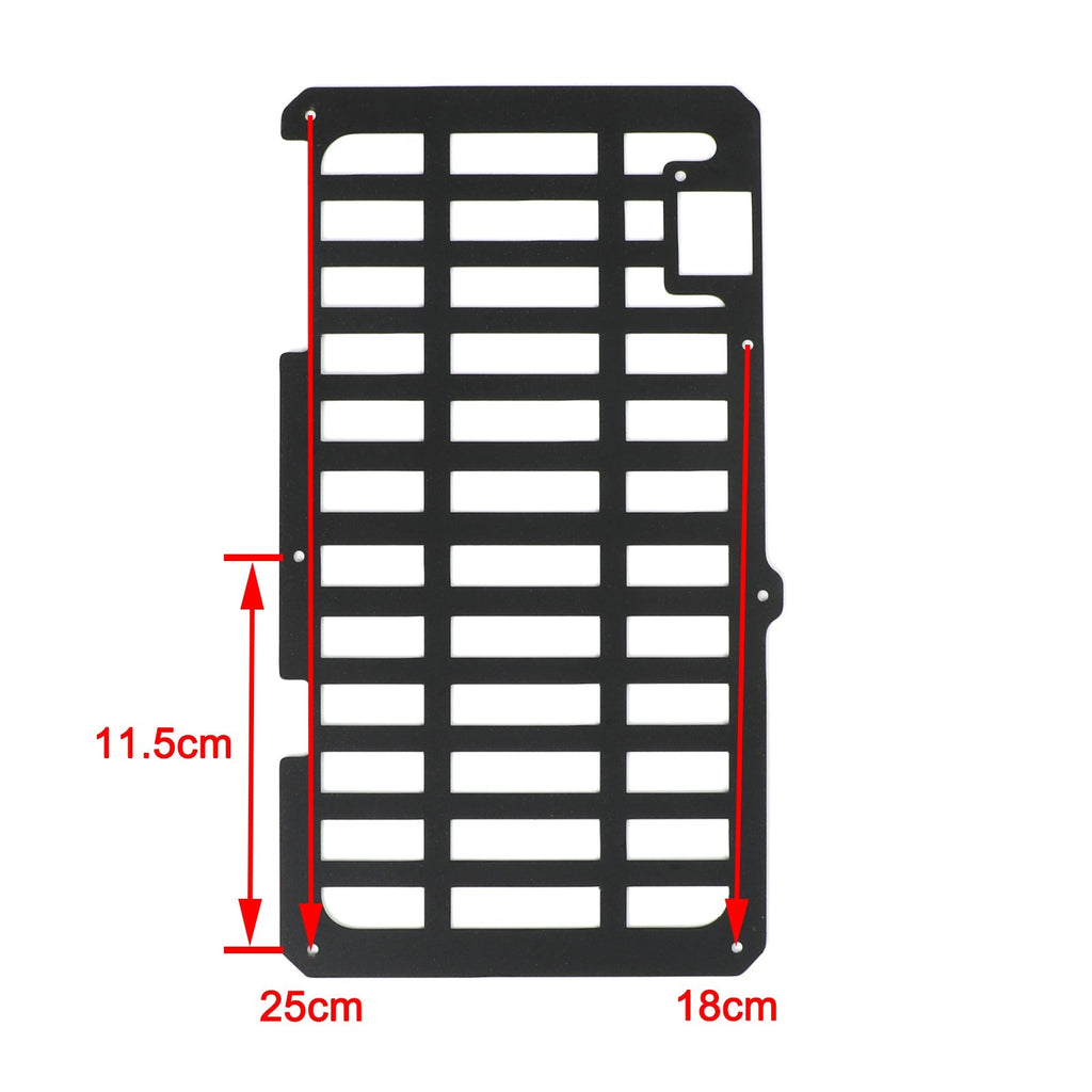 Motorcycal Radiator Guard Protector Radiator Cover Black For Honda Crf300L 21-22